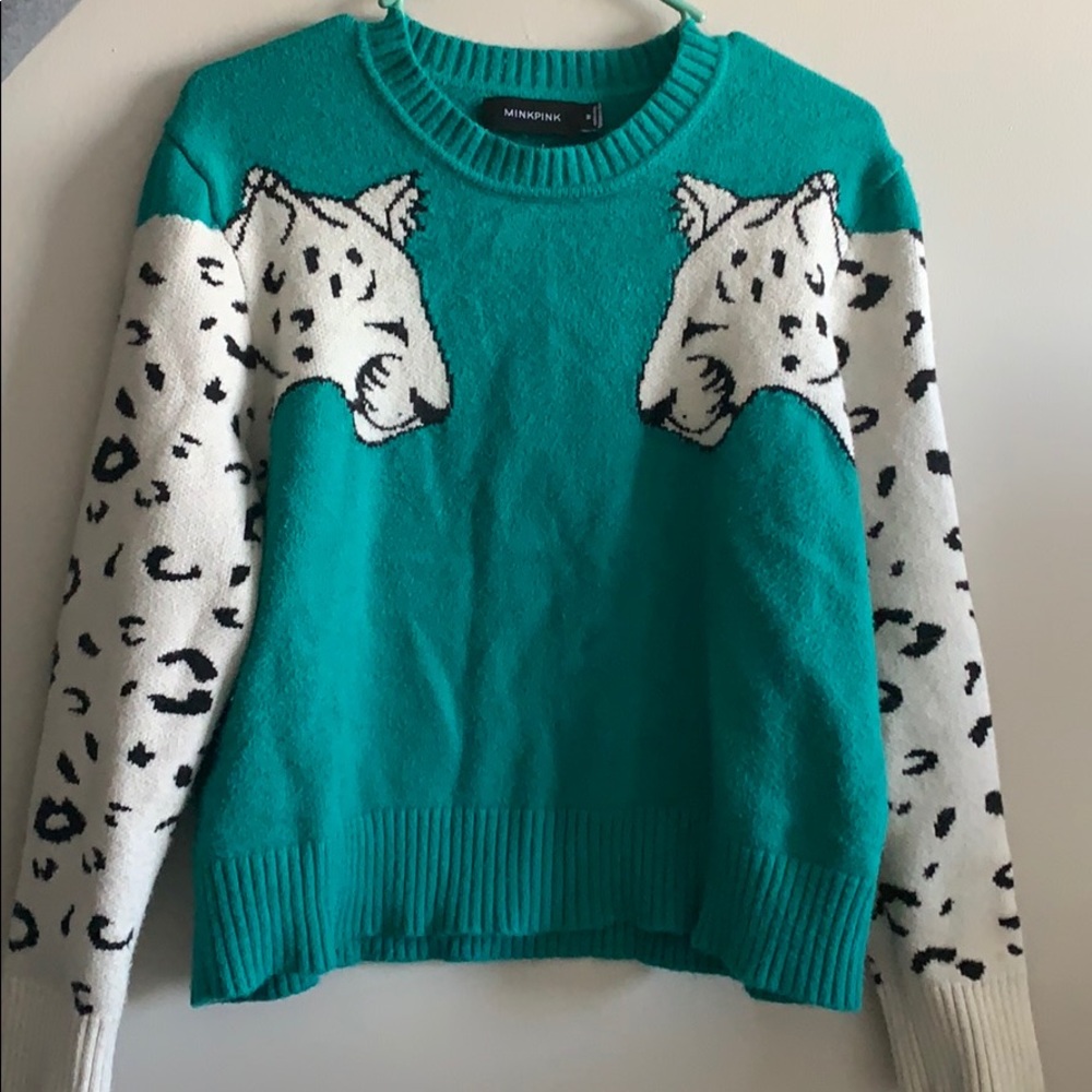 Snow leopard sweater - Picture 3 of 6